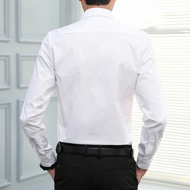 Camisa Hombre Manga Larga Formal Oficina Alta Calidad