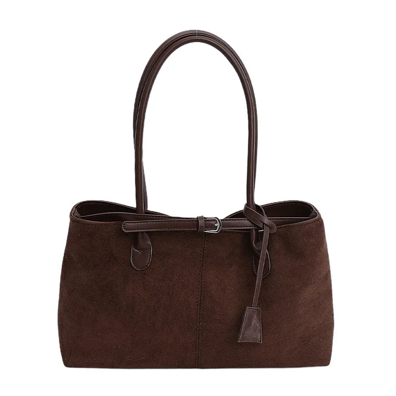 Bolso de Hombro de Cuero PU Para Mujer 2026 Retro