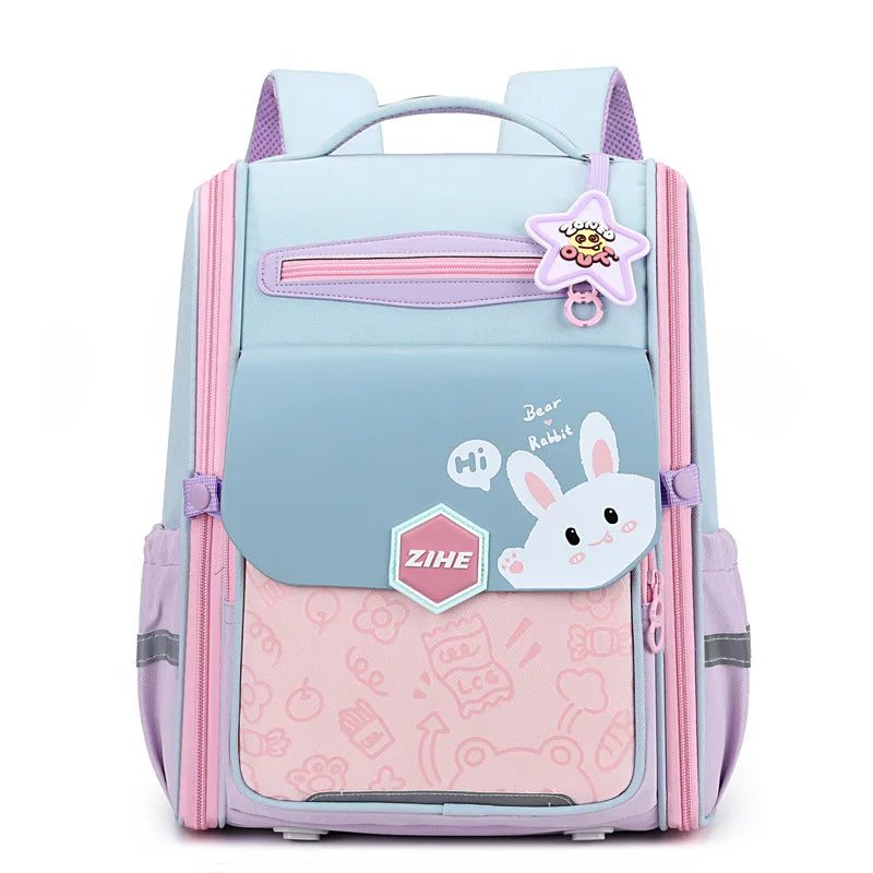 Mochila Escolar Para Niñas Impermeable Gran Capacidad