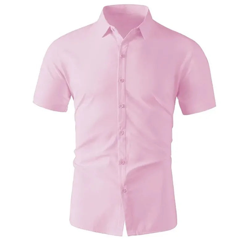 Camisa de Manga Corta para Hombre Casual