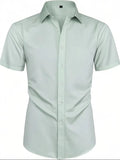 Camisa de Manga Corta para Hombre Casual