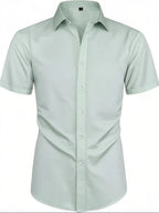 Camisa de Manga Corta para Hombre Casual