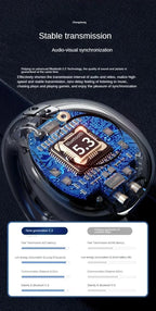 Écouteurs T75 à Conduction Osseuse Bluetooth – Sportifs HiFi