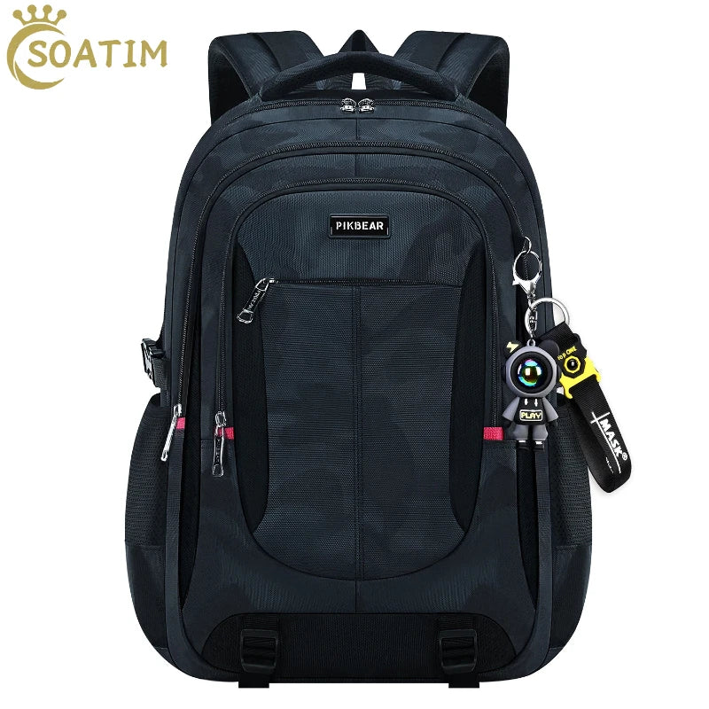Mochila Escolar Juvenil con Depósito Para Laptop Multiuso