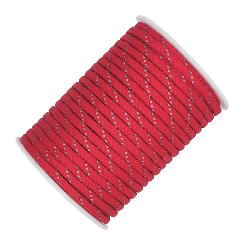 Cuerda Paracord Reflectante 7 Núcleos 550 de 30m – 4mm
