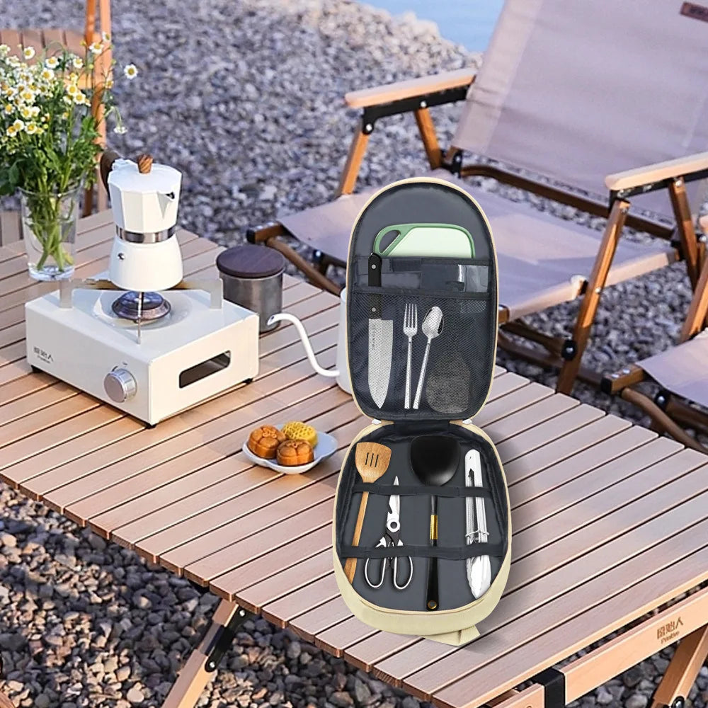 Bolsa Organizadora de Utensilios para Camping (No incluye Utensilios)