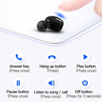 Écouteurs Bluetooth 5.0 TWS – Sportifs et étanches