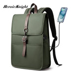 Sac à dos antivol Heroic Knight avec port USB pour le travail et l'école