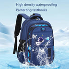 Mochila Escolar Impermeable de Astronauta Para Niños