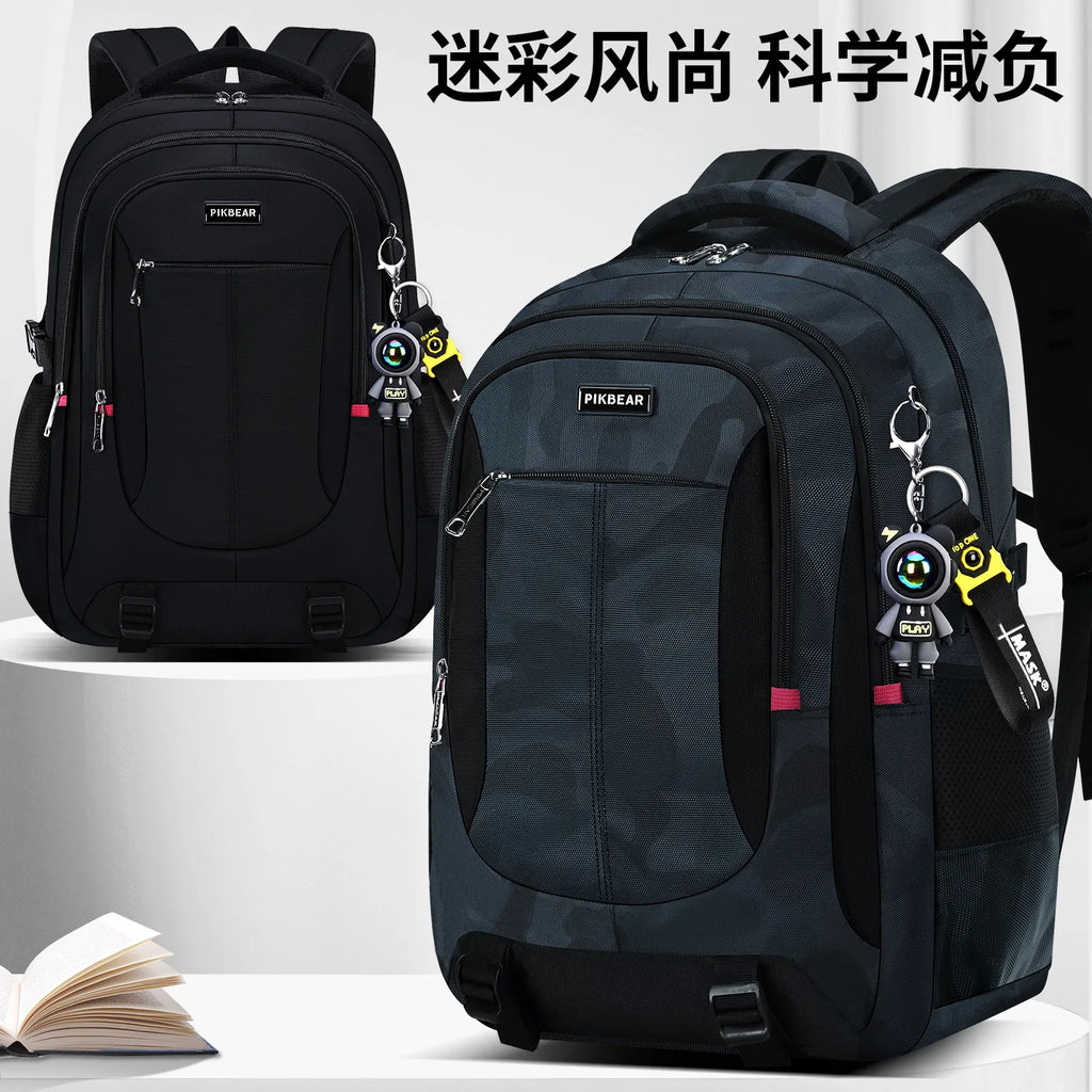 Mochila Escolar Juvenil con Depósito Para Laptop Multiuso