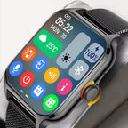 Montre connectée Homme Femme AMOLED 2.01'' Appels Bluetooth Multisports