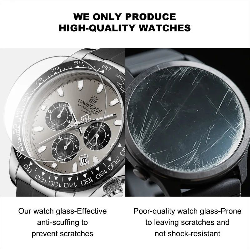 Reloj NAVIFORCE 8054 Casual y Deportivo Para Hombre con Cronógrafo