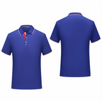 Polo Hombre Casual Color Sólido Manga Corta Transpirable