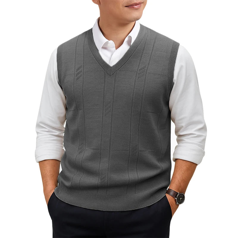 Chaleco Suéter para Hombre Ligero