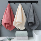 Serviette de Bain en Velours Corail Douce et à Séchage Rapide