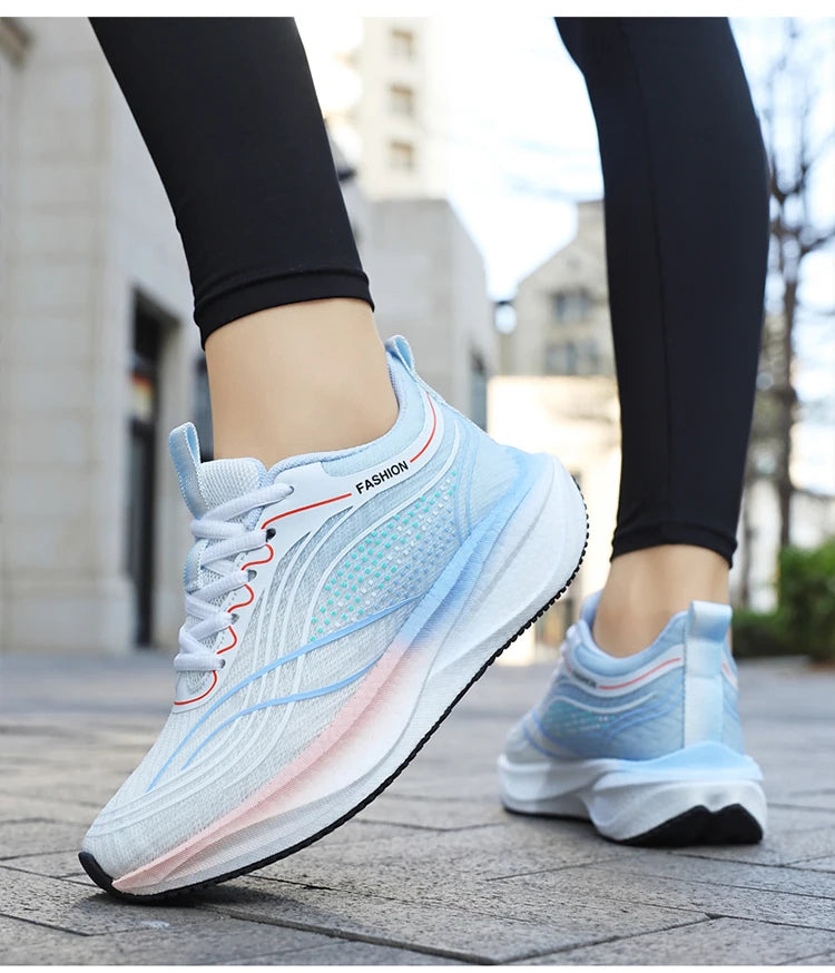 Baskets NBGAGA H607 de sport respirantes à motifs pour femme