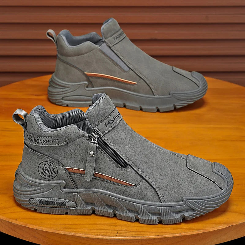 Botas Deportivas Casuales Antideslizantes Alta Hombre