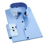 Chemise Habillée Manches Longues Formelle Infroissable