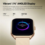 Zeblaze GTS 4 Montre intelligente avec écran AMOLED HD de 1,94" et appels vocaux