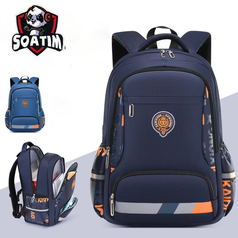 Mochila Escolar Impermeable Para Niños