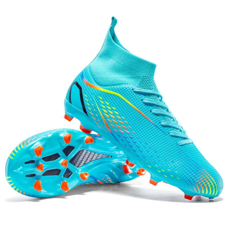 Zapatos Fútbol Hombre X2308 Blancos TF/FG Profesionales