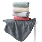Serviette de Bain en Velours Corail Douce et à Séchage Rapide