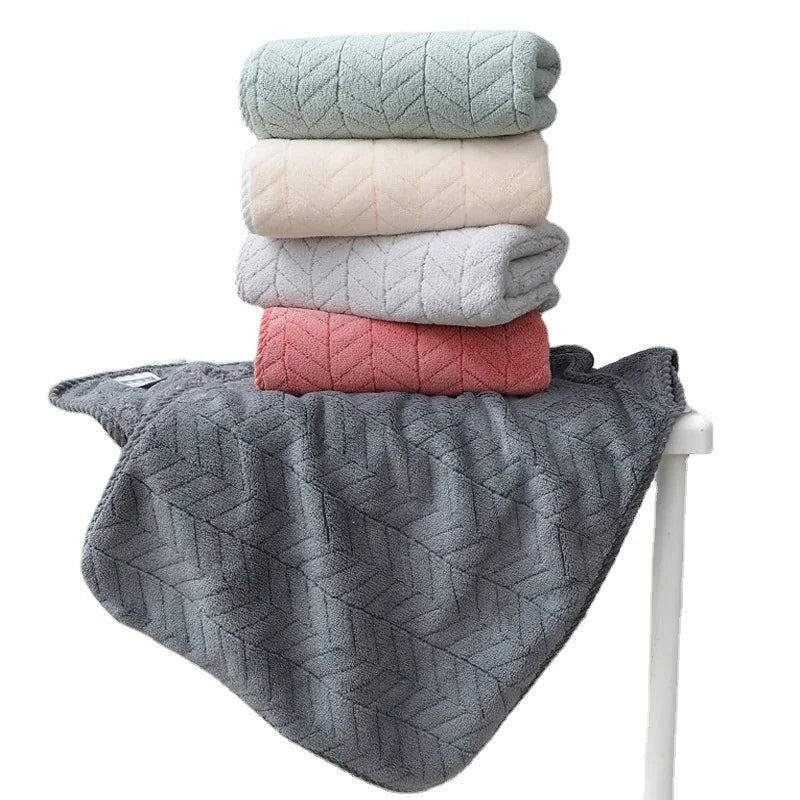 Toalla de Baño Coral Velvet Suave y de Secado Rápido