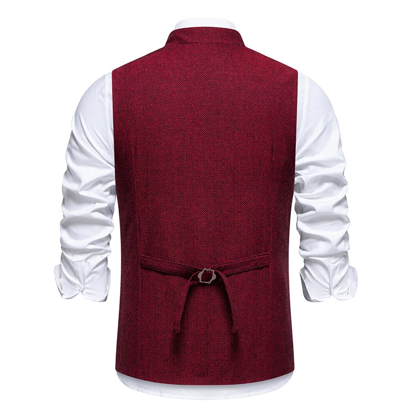 Chaleco Vintage para Hombre Eventos Formales