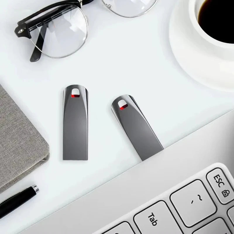 Memoria USB 3.0 Metal Impermeable Portátil 512GB 1TB 2TB