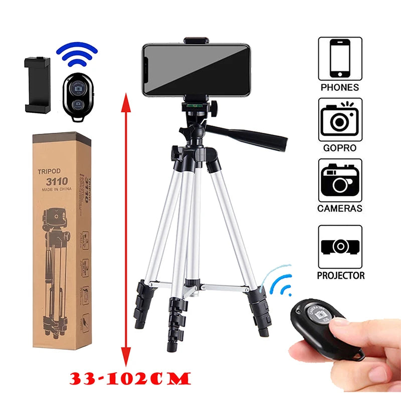 Trípode Portátil Para Celular Ligero con Control Remoto