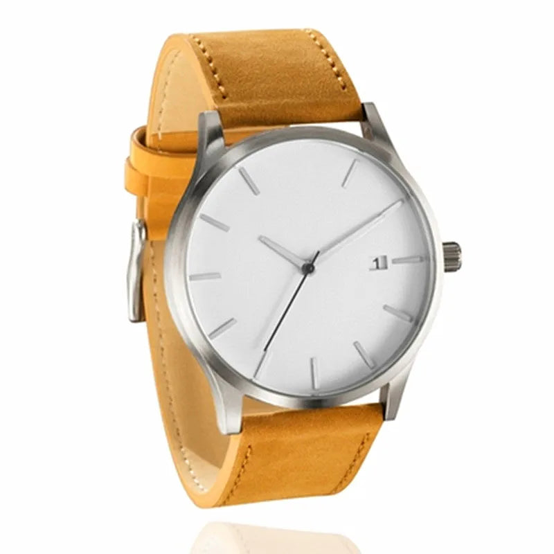 Reloj de Cuarzo Para Hombre Analógico Casual