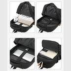 Sac à Dos Grande Capacité Ordinateur Portable Affaires Bretelles Réglables
