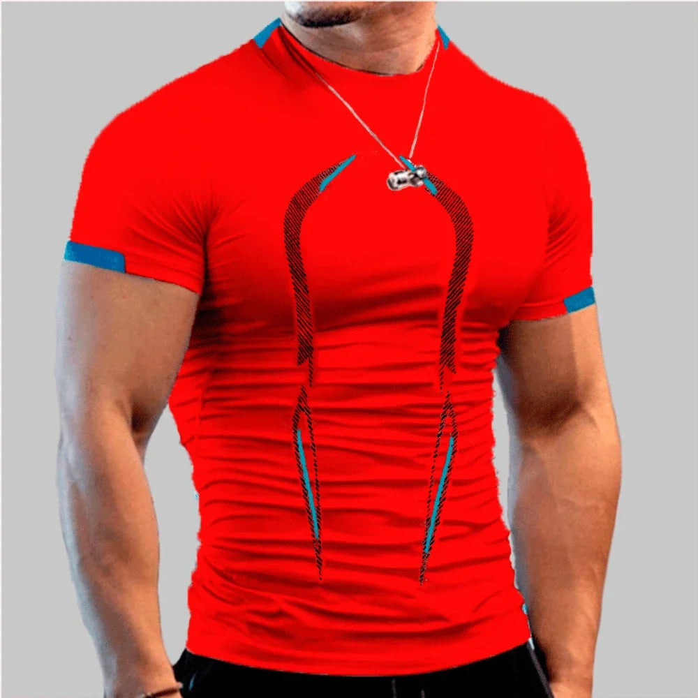 Camiseta Deportiva Hombre Transpirable Running