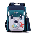 Mochila Ortopédica Infantil con Caparazón Rígido Diseño 3D de Conejo y Astronauta