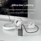 Adaptador Audio Bluetooth 5.3 QCC3040 Receptor Transmisor