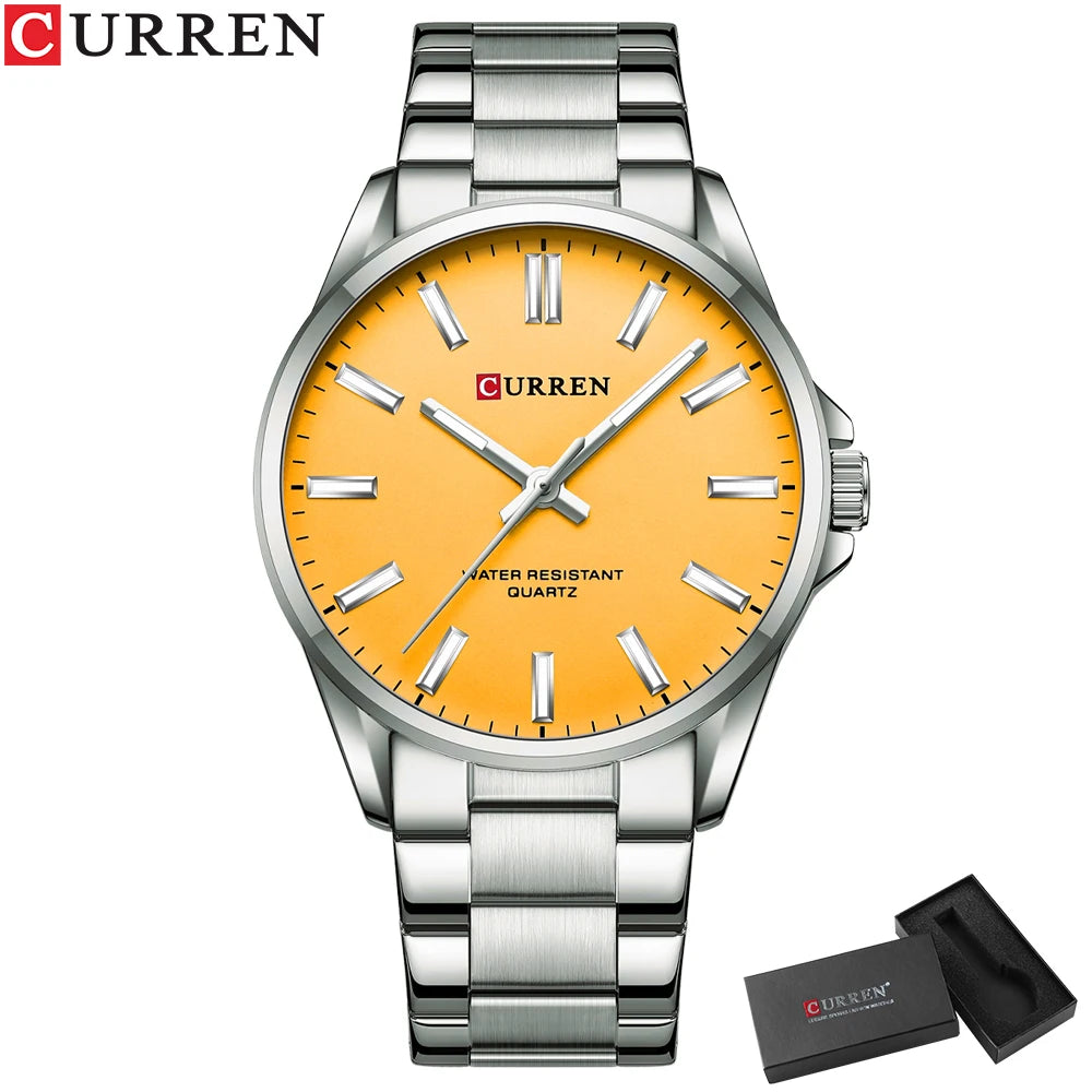Reloj Hombre Moda Acero Inoxidable Calendario/ Negocios