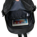 Mini sac à dos Oxford pour homme couleur unie imperméable