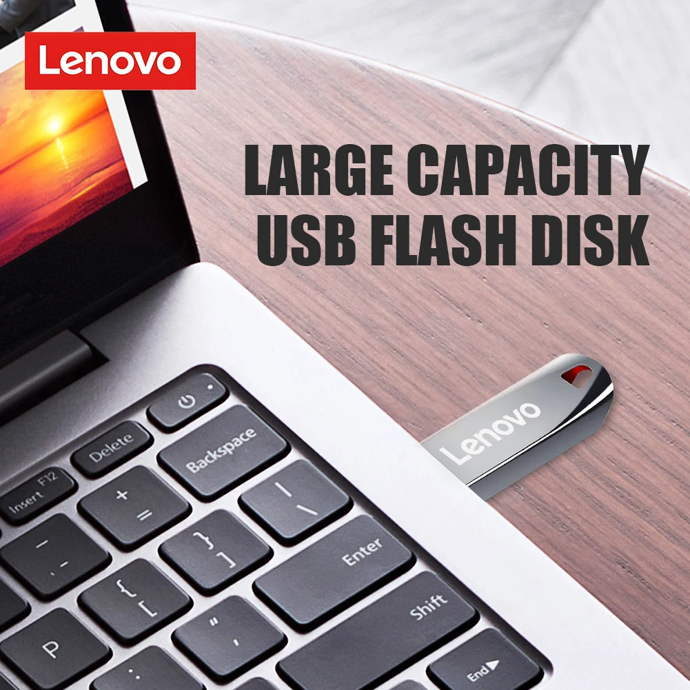 Lenovo USB 3.0 Mini Metal High-Speed 1TB 2TB Flash Drive