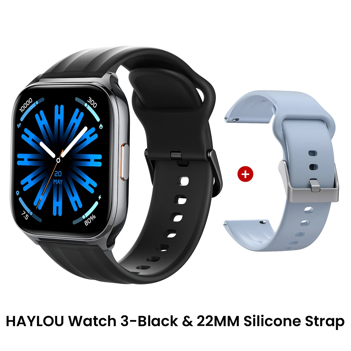 HAYLOU Watch 3 Voice Calling Smartwatch 1.85'' AMOLED Screen