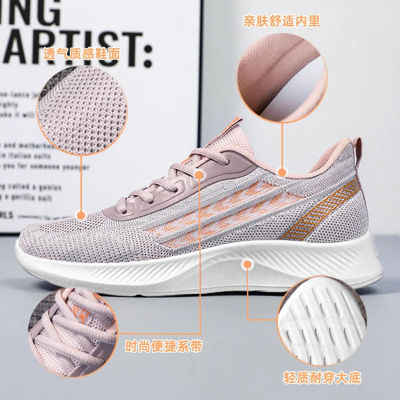 Zapatillas Para Mujer Suela con Plataforma Estilo Coreano
