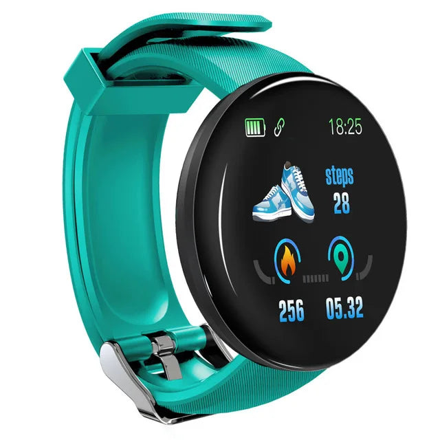 Smartwatch Hombre Mujer D18 Bluetooth Fitness Monitor de Sueño