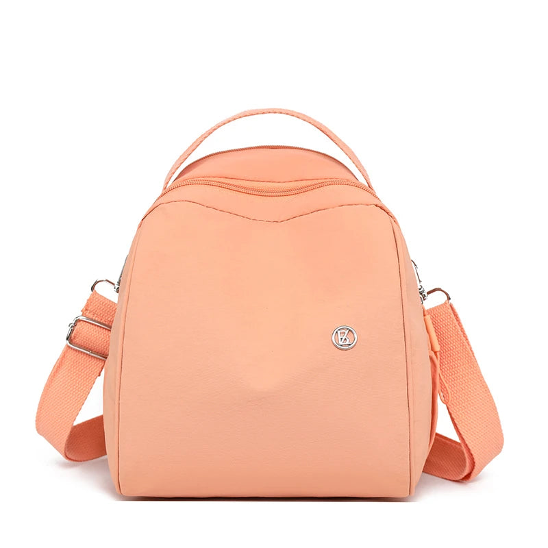Mochila Nylon Mujer 2025 Ligera Casual