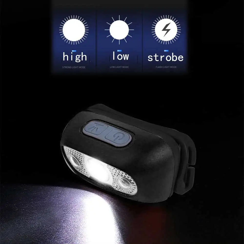 Lámpara Portátil LED de Muñeca con Sensor Ciclismo, Running, Camping
