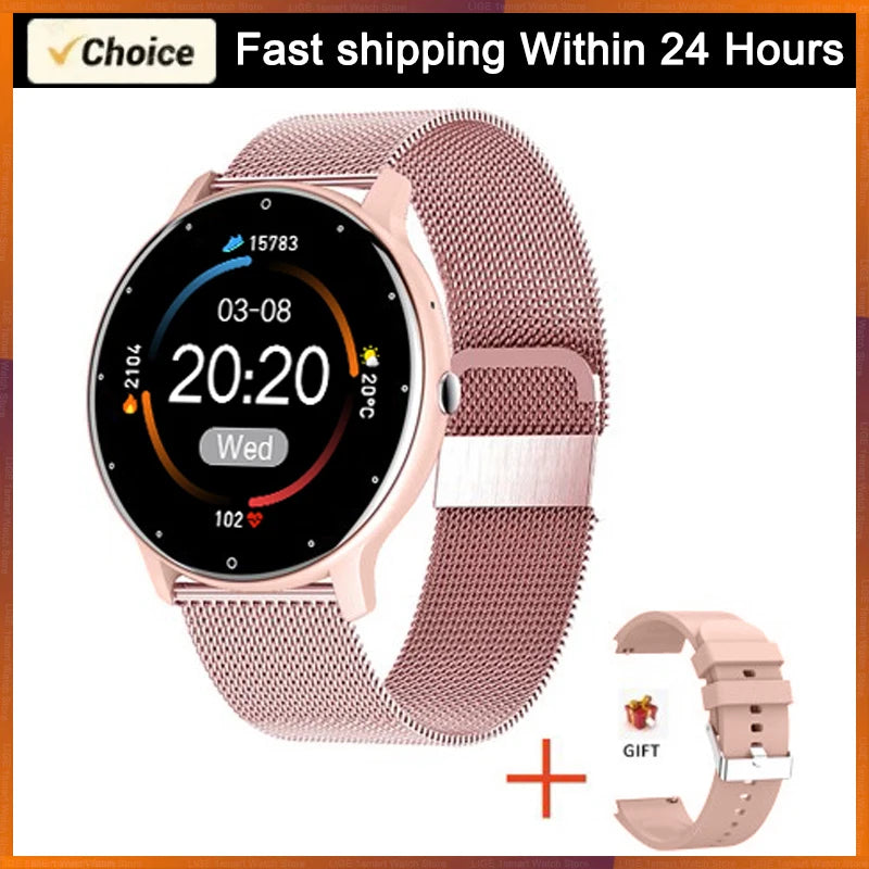 Smartwatch Mujer Hombre LIGE Resistente al Agua Clima Tiempo