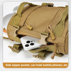 Sac Tactique de Poitrine pour Homme Randonnée et Activités de Plein Air