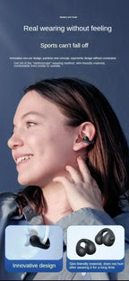 Écouteurs T75 à Conduction Osseuse Bluetooth – Sportifs HiFi