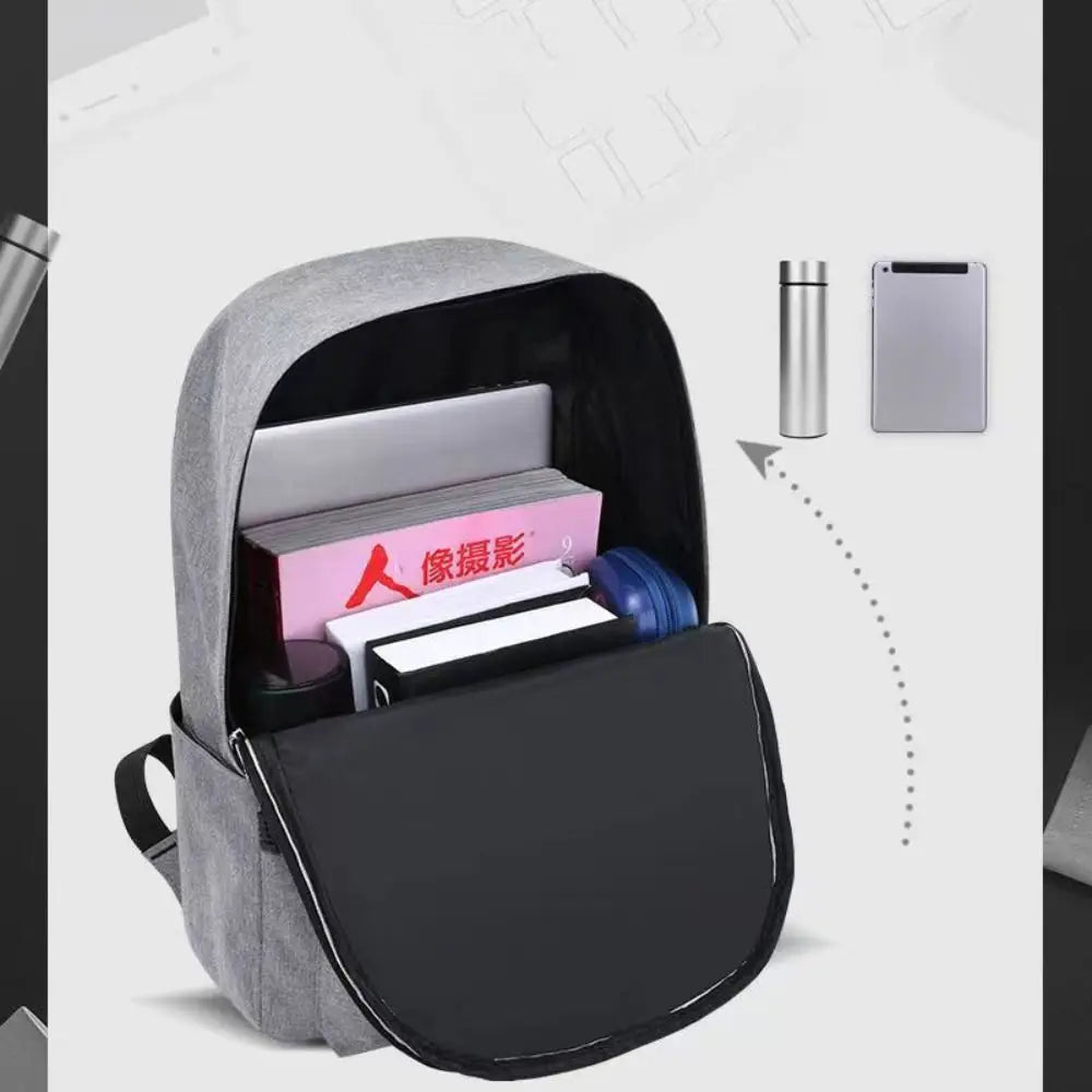 Mochila Minimalista Gran Capacidad Laptop Escolar Viaje Lavable