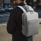 Sac à dos pour ordinateur portable résistant à l'eau Grande capacité 16"