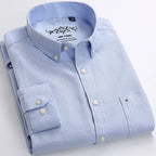 Chemise Homme Coton Manches Longues Coupe Ajustée Formelle