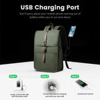 Sac à dos antivol Heroic Knight avec port USB pour le travail et l'école